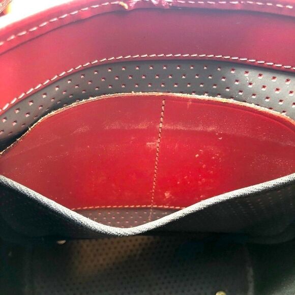 Perforated Leather Bucket Bag  - Picture 12 of 12